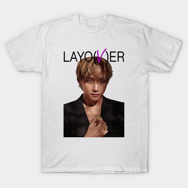 KimTaehyung LayoVer V Tae T-Shirt by WacalacaW